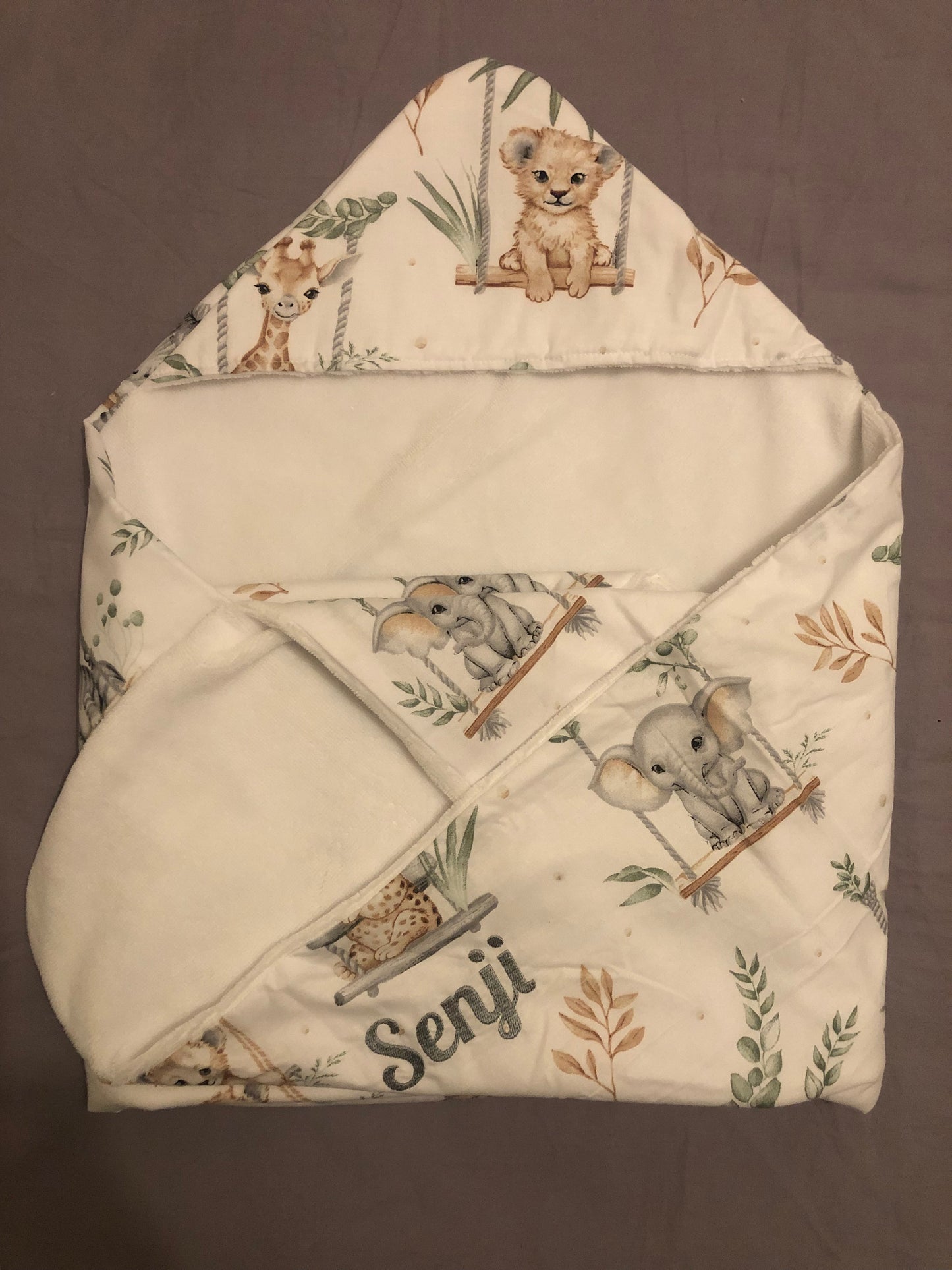 Cape de Bain Animaux de la jungle