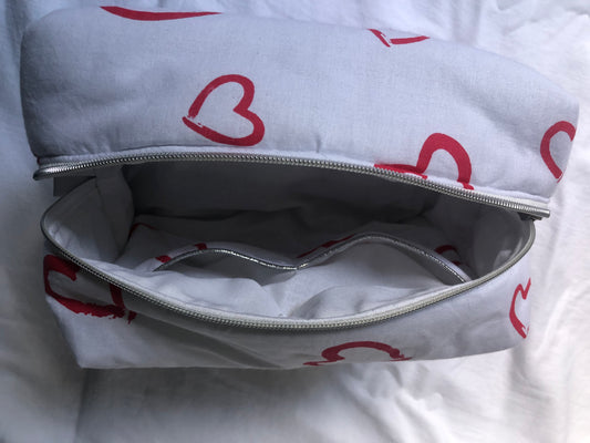 Trousse de toilette Coeurs