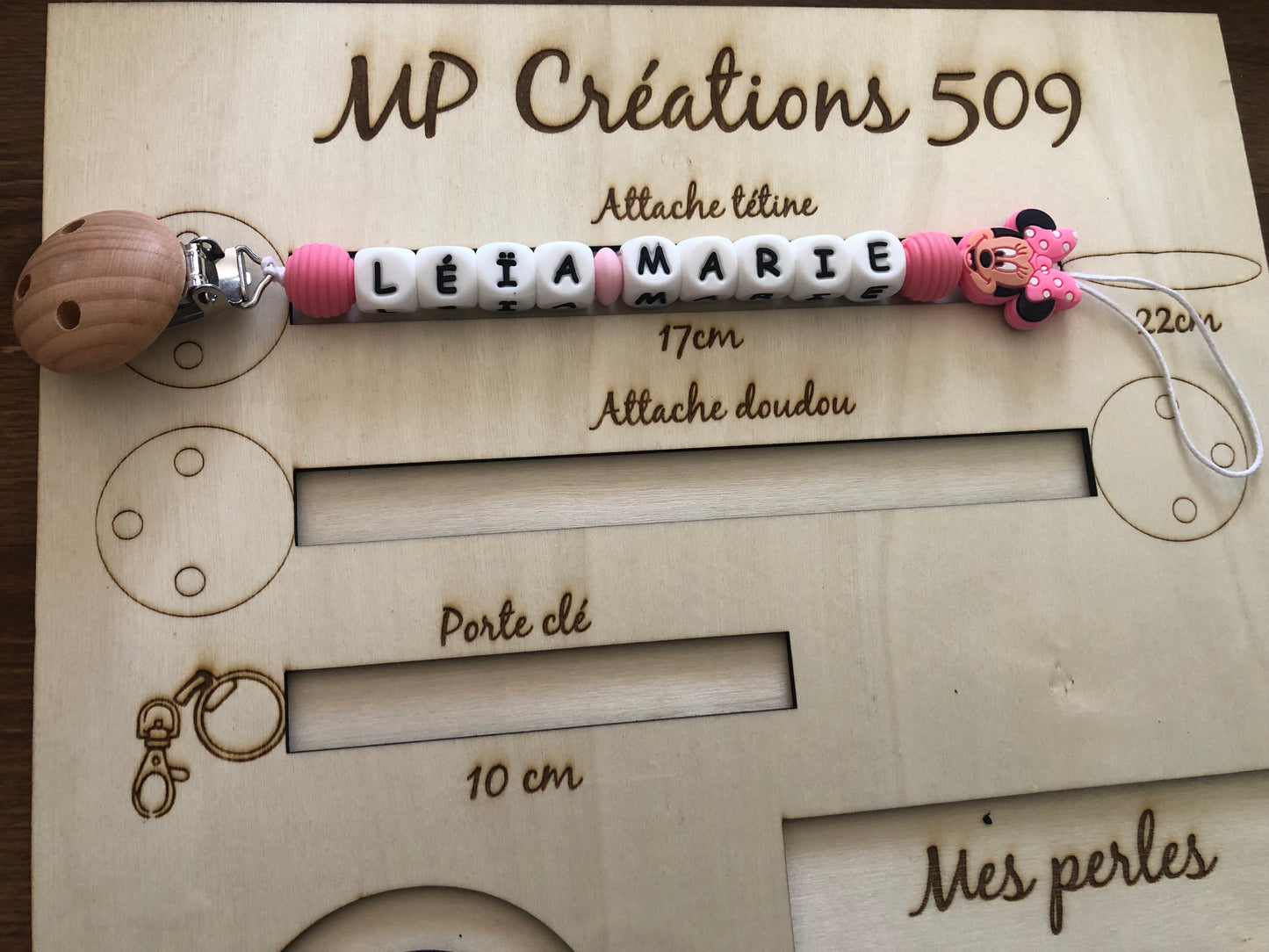 Attache tétine Minnie