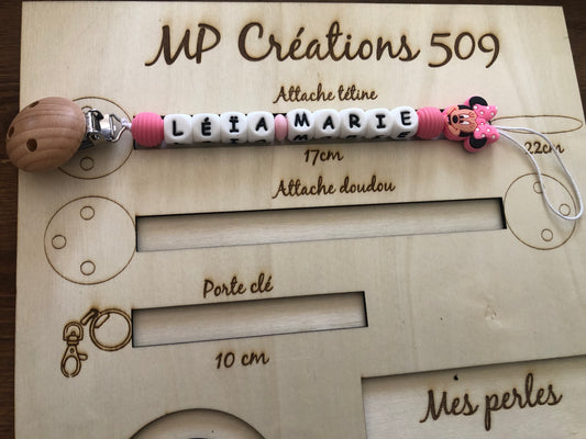 Attache tétine Minnie