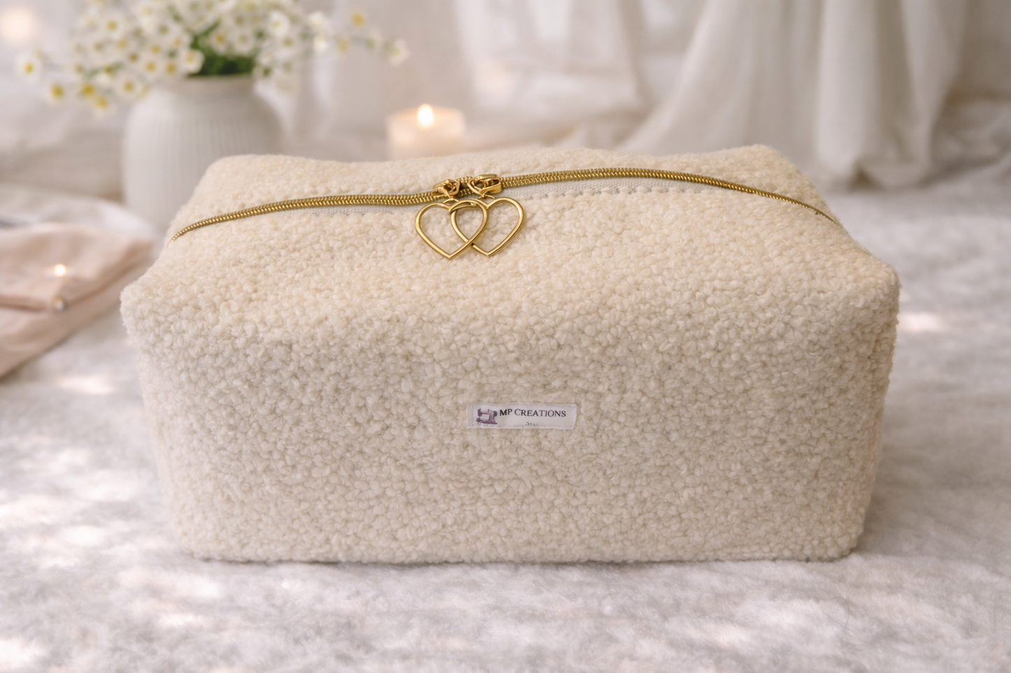 Trousse de toilette bouclettes