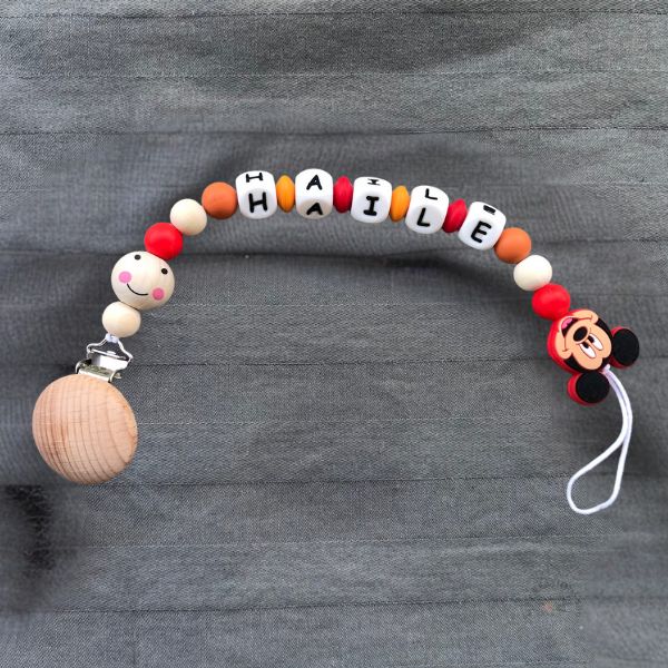 Attache tétine Mickey