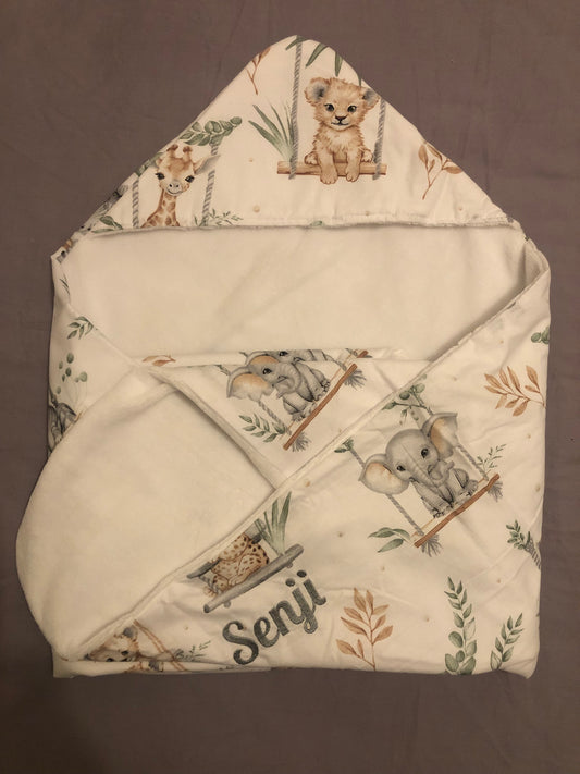 Cape de Bain Animaux de la jungle