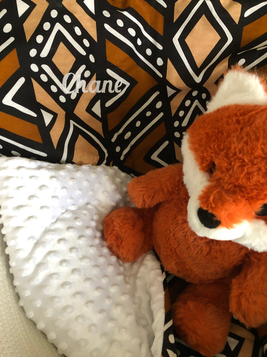 Couverture Bébé Bogolan