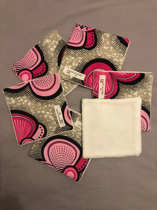 Lingettes Fleurs roses