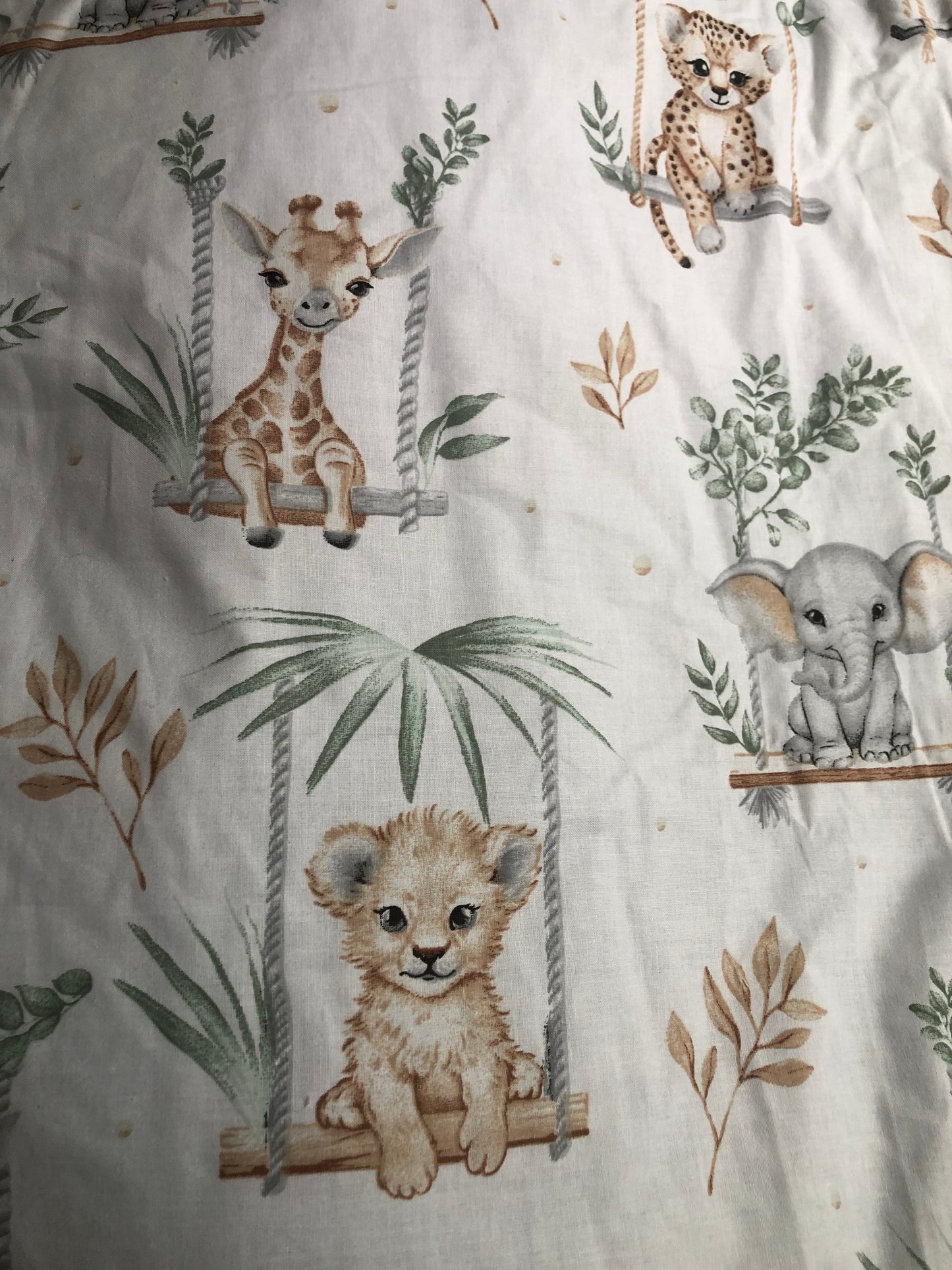 Couverture Bébé Animaux de la jungle