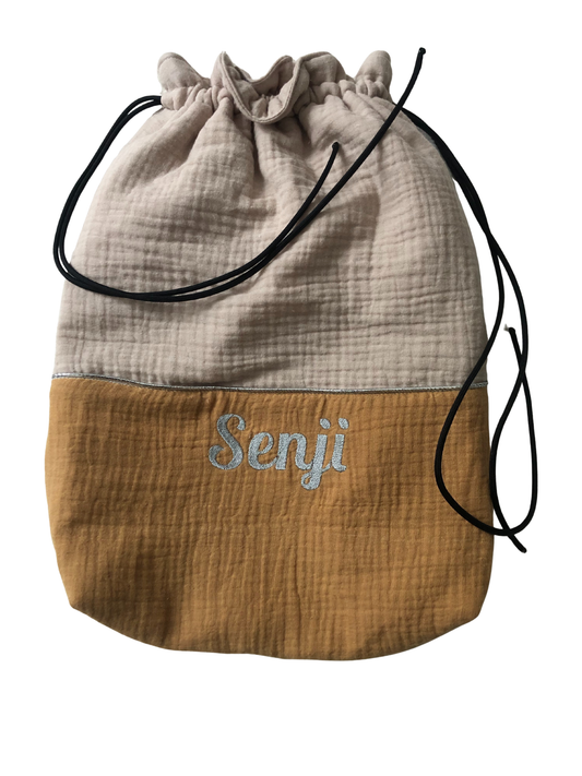 Pochon personnalisé  beige SOSO