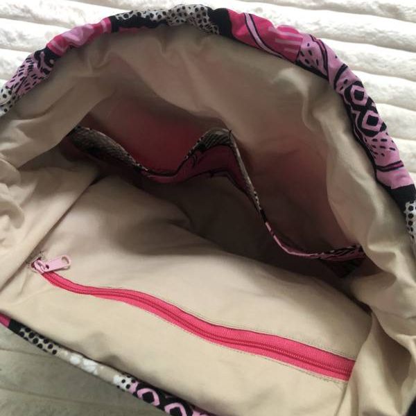 Sac à dos enfant Fleurs Roses TIMOUN